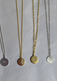 Imperfectly- Perfect Initial Necklace