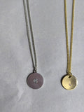 Imperfectly- Perfect Initial Necklace