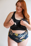 Zipper 2-piece top only- breastfeeding