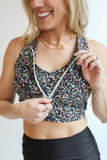 Zipper 2-piece top only- breastfeeding
